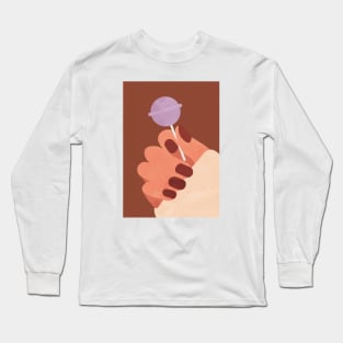 Lollipop and Nails Long Sleeve T-Shirt